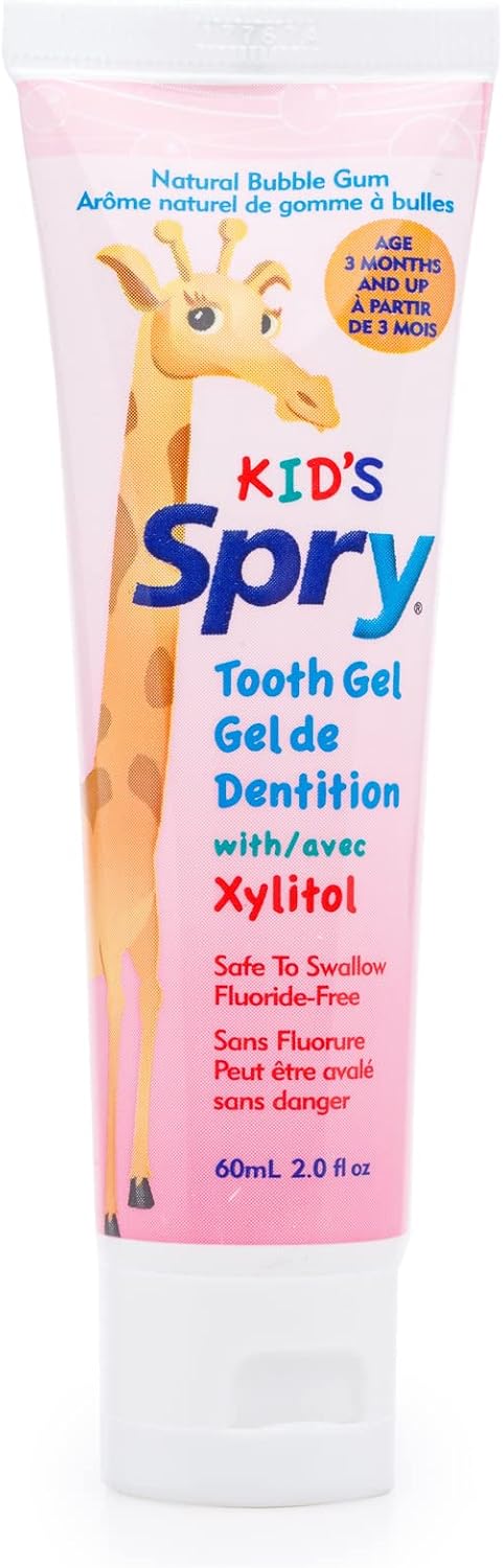 Spry Kids' Tooth Gel Bubblegum