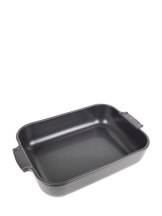 Peugeot Appolia Ceramic Rectangular Baker, 14.25" Slate