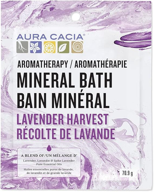 Aura Cacia Mineral Bath Lavender Harvest