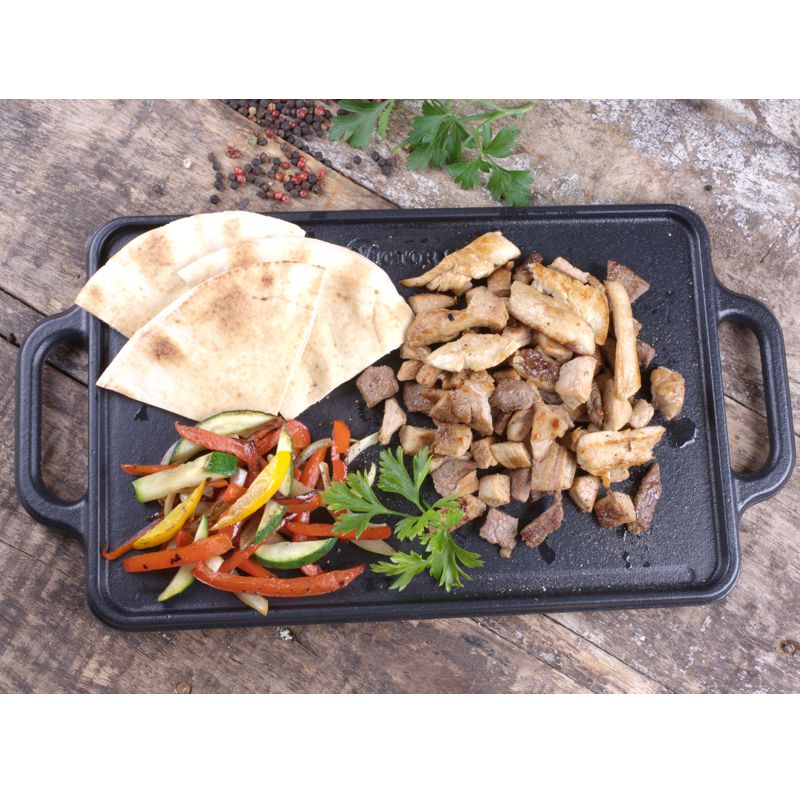 Victoria Cast Iron Reversible Griddle 13" x 8.25"