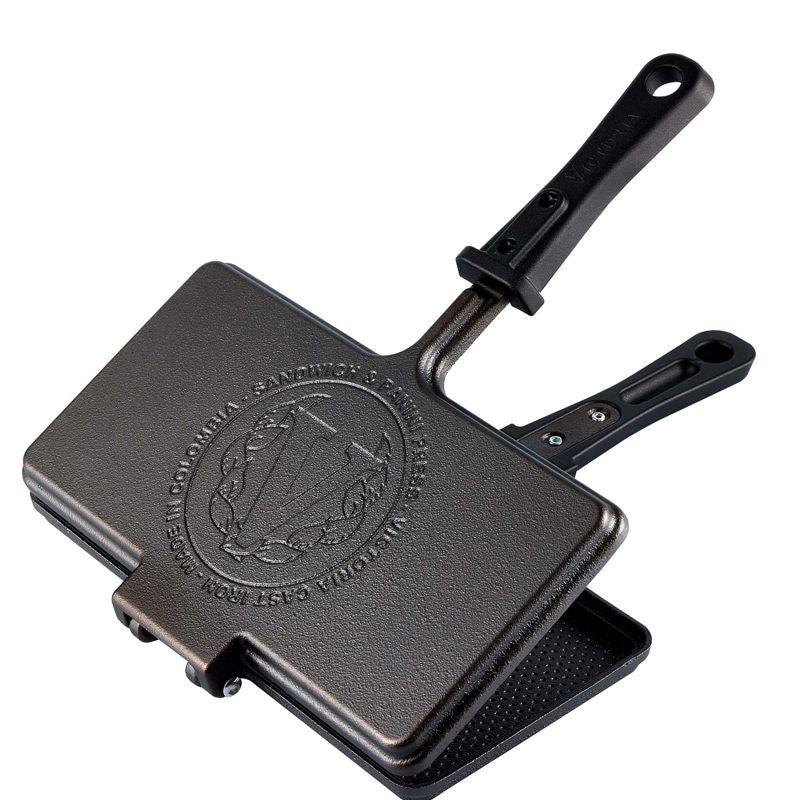 Victoria Cast Iron Panini Press & Sandwich Maker