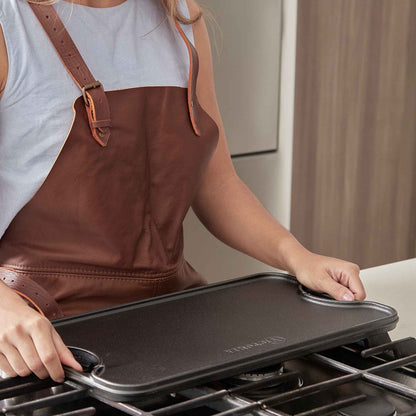 Victoria Cast Iron Reversible Griddle 18.5" x 10"