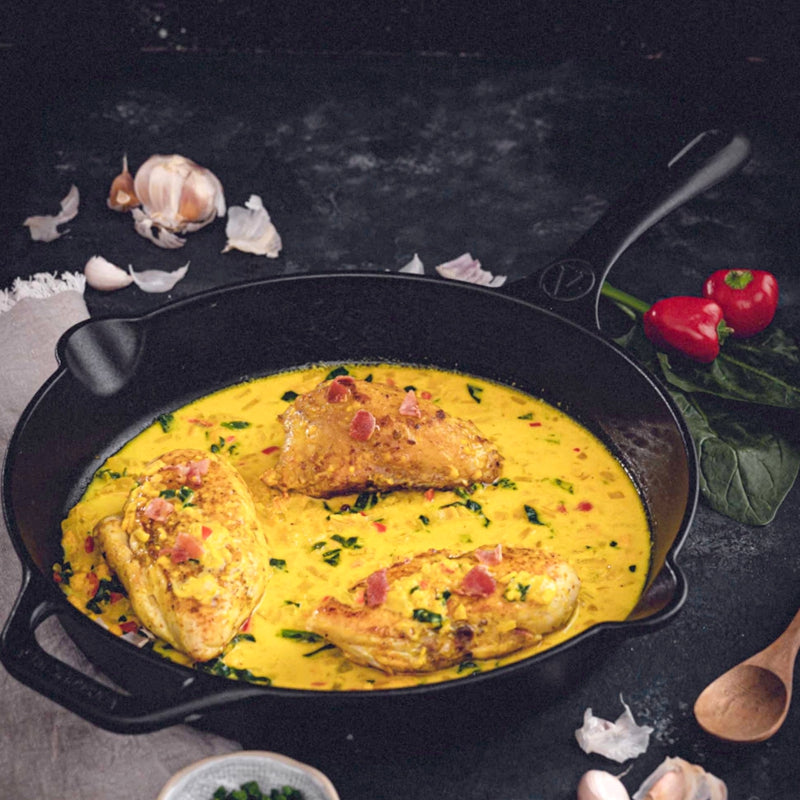 Victoria Cast Iron Skillet 12"