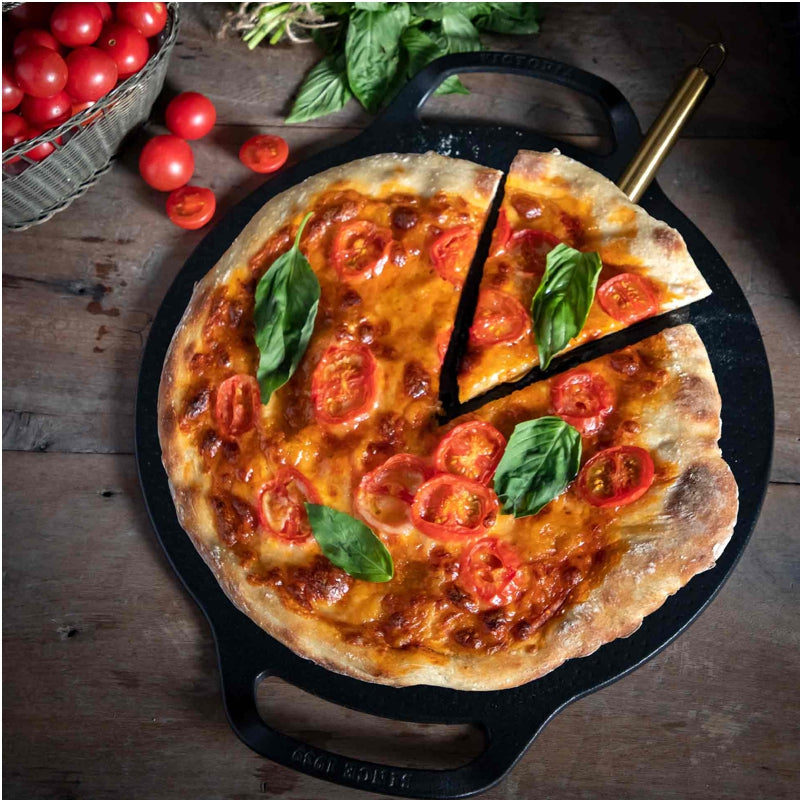 Victoria Cast Iron Pizza Pan