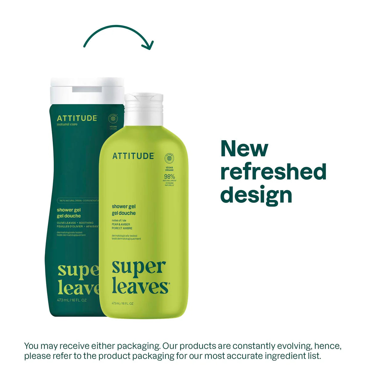 Attitude Shower Gel Nourishing