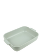 Peugeot Appolia Ceramic Rectangular Baker, 14.25" Sage Green