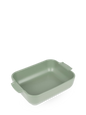 Peugeot Appolia Ceramic Rectangular Baker, 10" Fern Green
