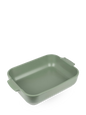 Peugeot Appolia Ceramic Rectangular Baker, 12.5" Fern Green