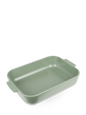Peugeot Appolia Ceramic Rectangular Baker, 14.25" Fern Green