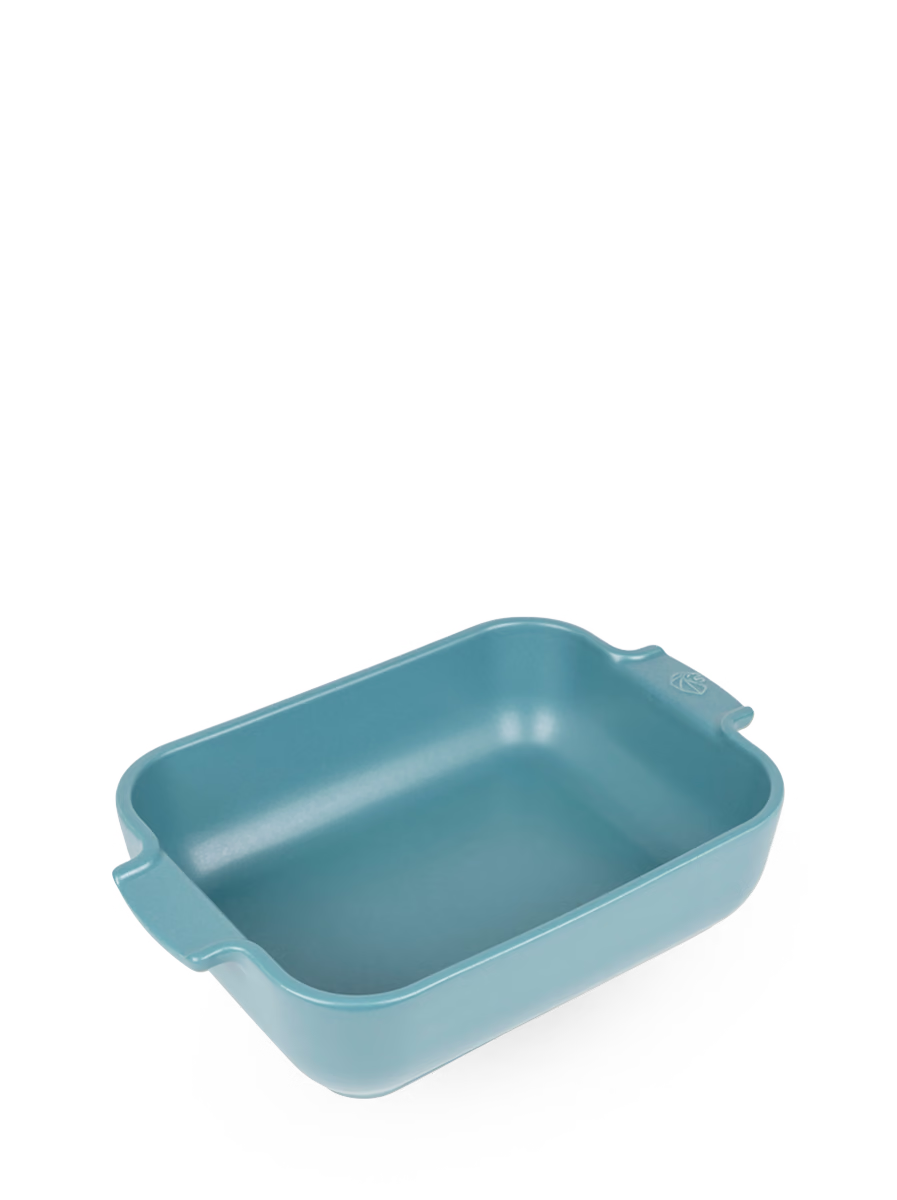 Peugeot Appolia Ceramic Rectangular Baker, 10" Celestial Blue