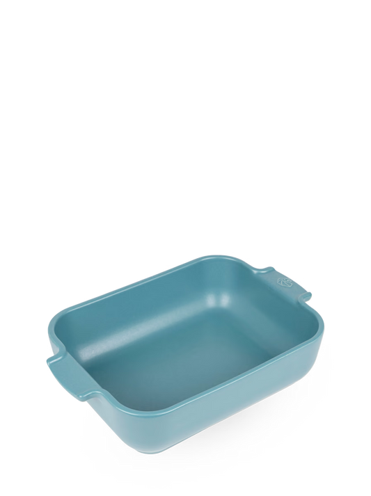 Peugeot Appolia Ceramic Rectangular Baker, 10" Celestial Blue