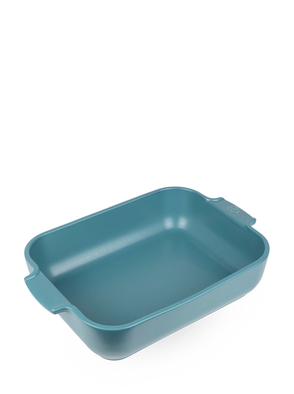 Peugeot Appolia Ceramic Rectangular Baker, 12.5" Celestial Blue