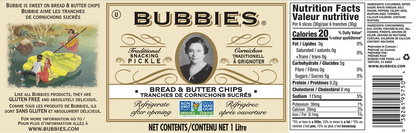 Bubbies Bread & Butter Pickles *REFRIGERATED*