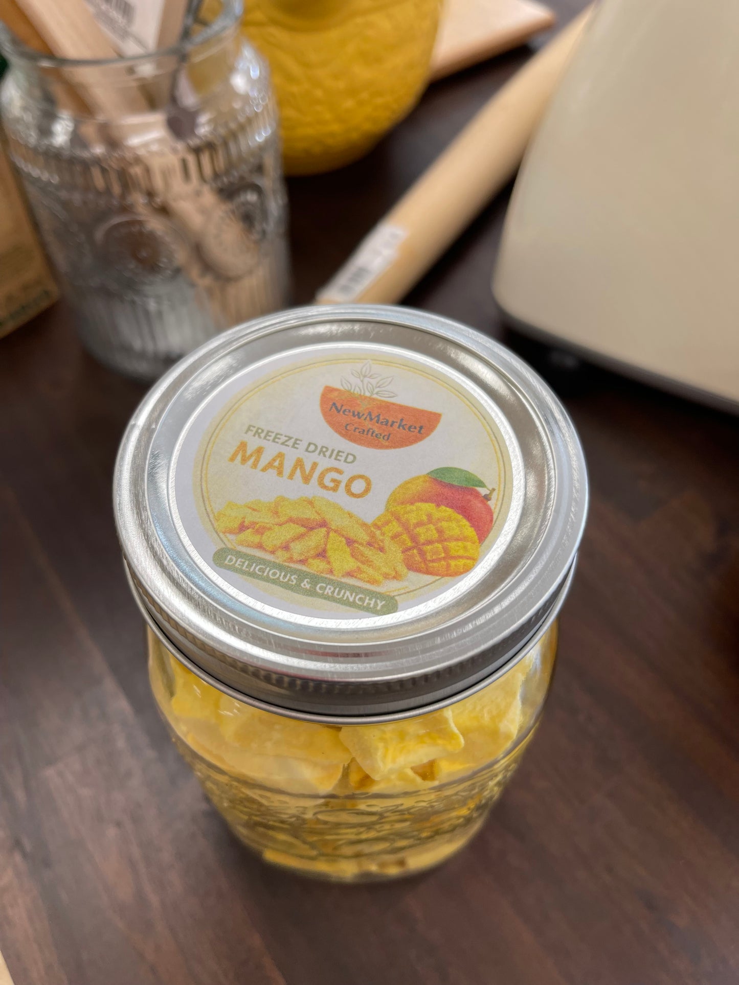 Mango Chunks, Freeze-Dried