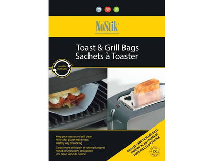 NoStik Toast & Grill Bag 2/pk