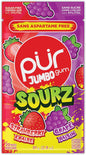 PUR Jumbo SOURZ Gum, Strawberry & Grape