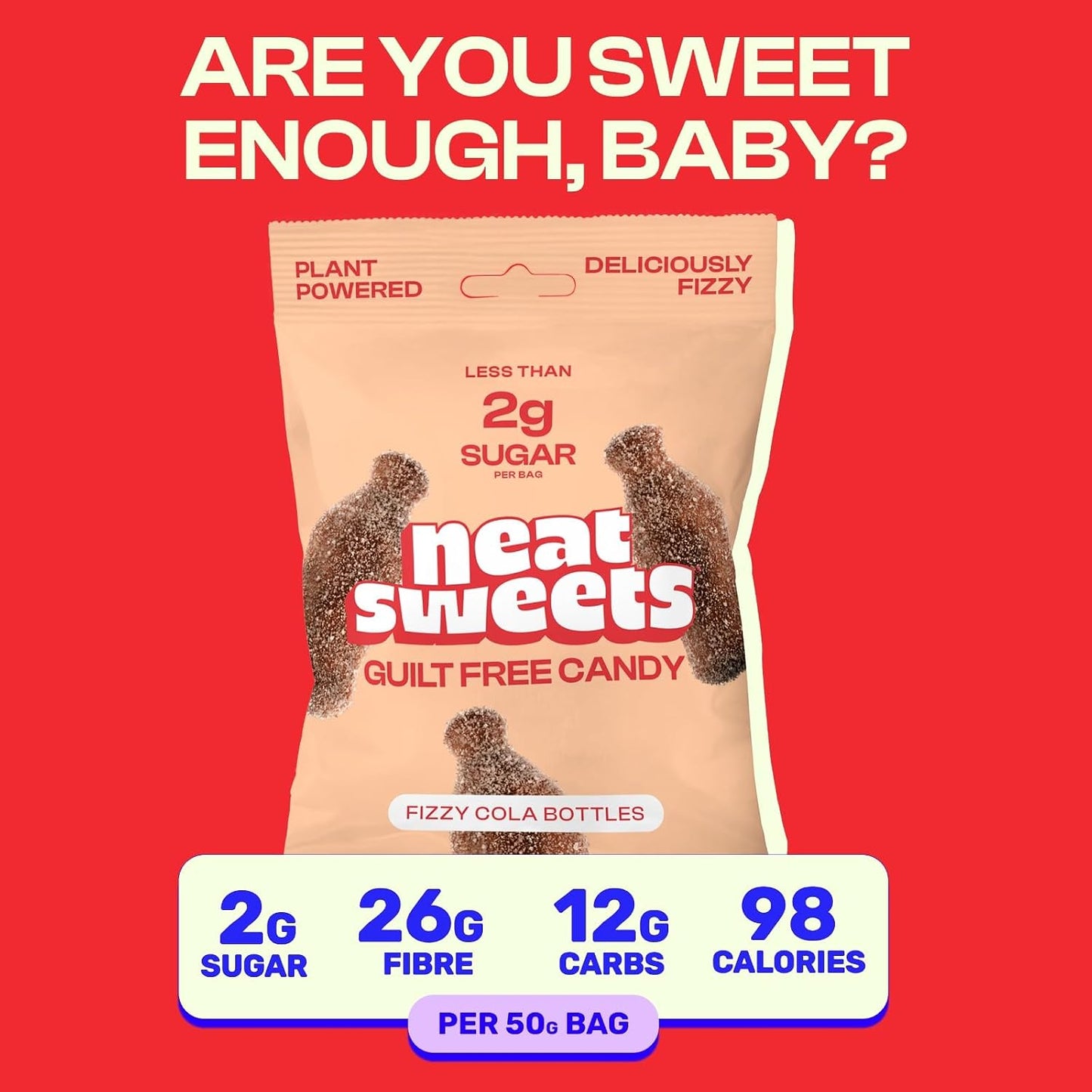 Neatsweets Fizzy Cola Bottles Candy