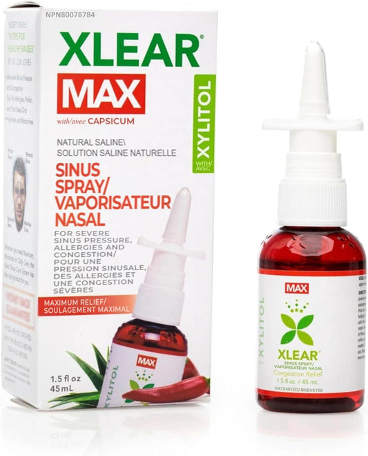 Xlear Nasal Spray MAX with Capsicum