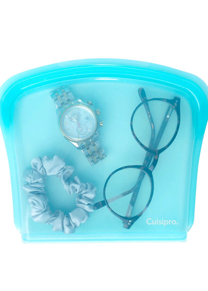 Cuisipro Silicone Reusable Bag Blue 800ml
