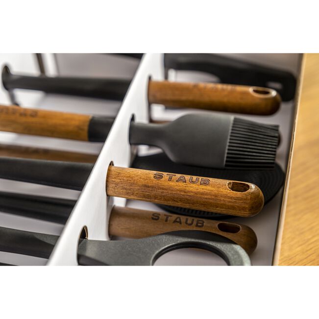 Staub Kitchen Gadget Set, Wood & Silicone