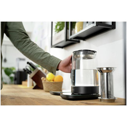 Zwilling Enfinigy Electric Kettle, Glass, Black, Programable