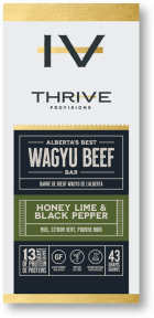 Wagyu Beef Honey Lime & Black Pepper Meat Bar