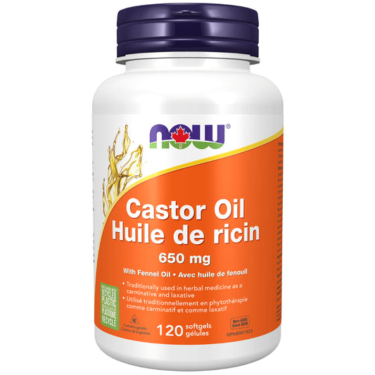 Castor Oil with Fennel Softgels