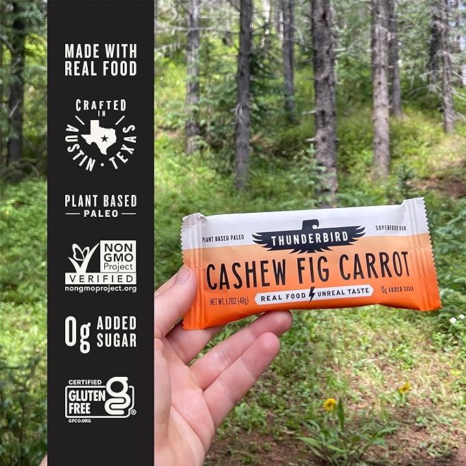Thunderbird Bar Cashew Fig Carrot