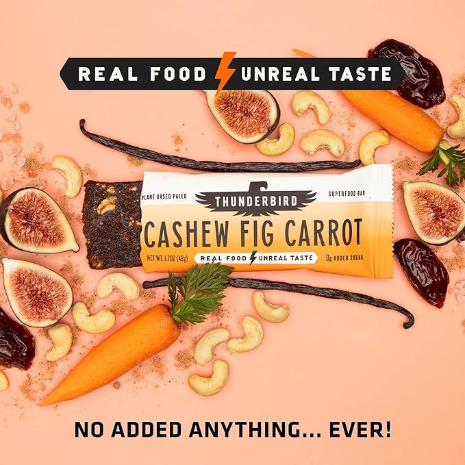Thunderbird Bar Cashew Fig Carrot