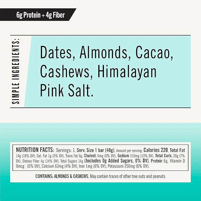 Thunderbird Bar Chocolate Almond Butter Sea Salt