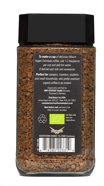 Mount Hagan Instant Coffee (Org) (FT)