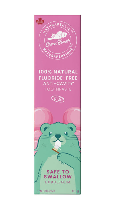 Green Beaver Naturapeutic Toothpaste - Kids Bubblegum