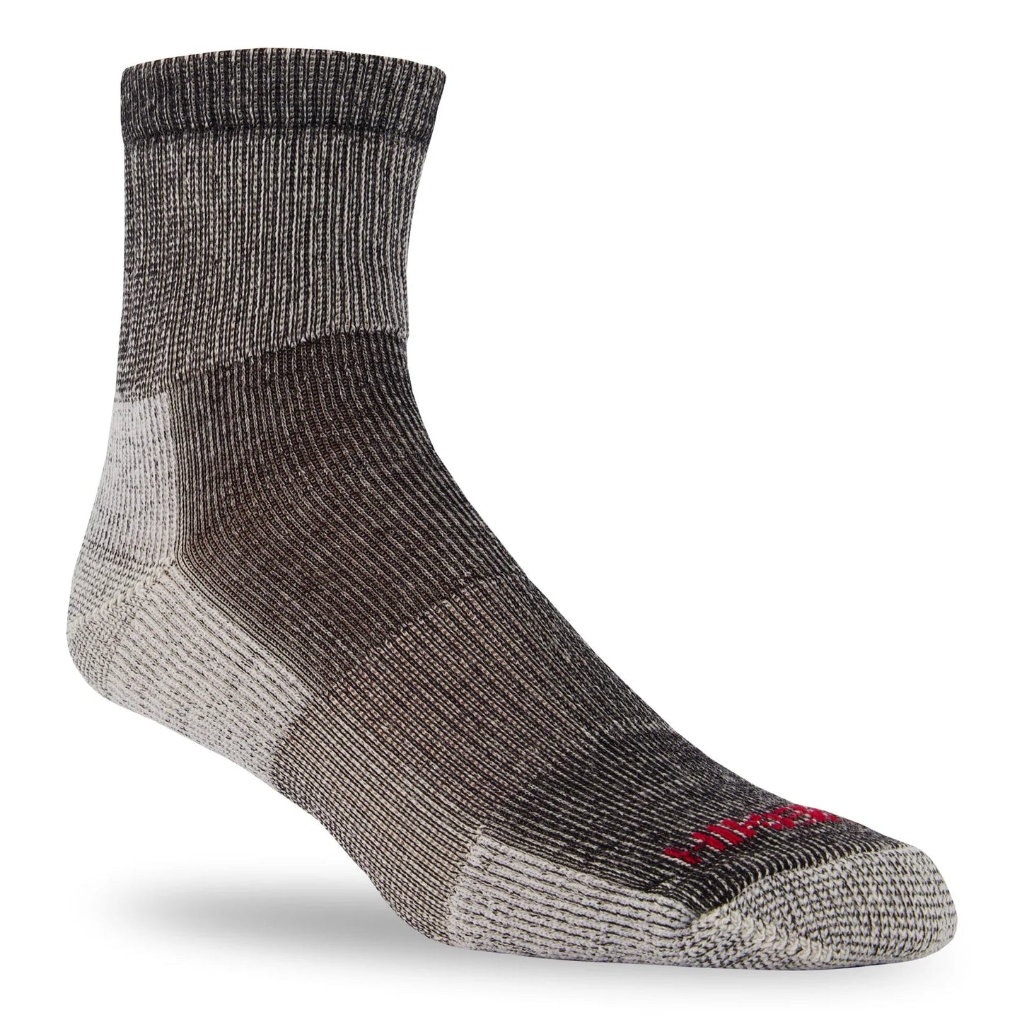 J.B. Field's "Hiker GX" 74% Merino Wool Quarter-Crew Ankle Socks