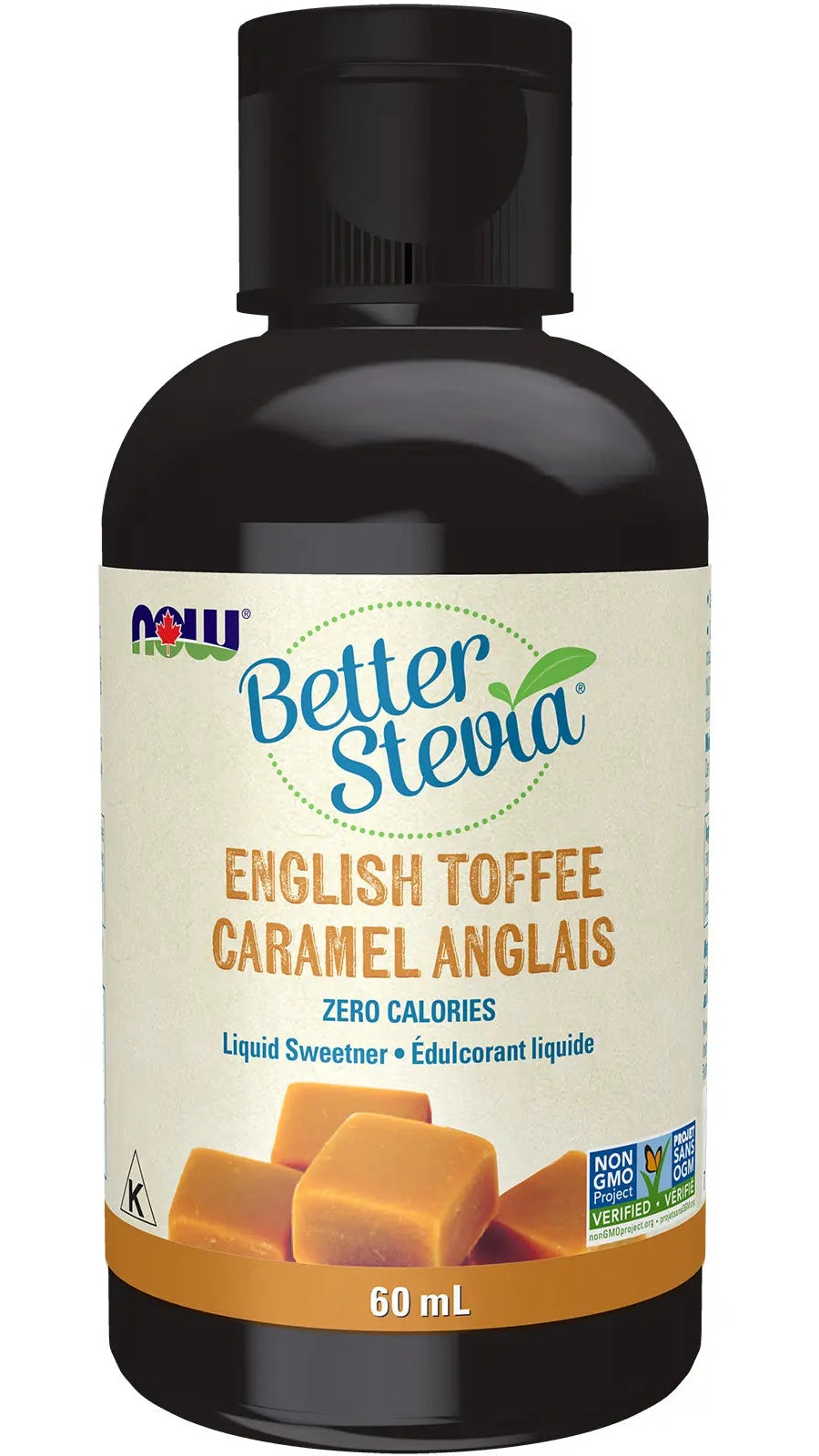NOW BetterStevia® Liquid Drops - English Toffee