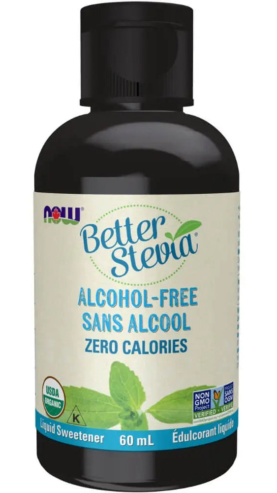 NOW BetterStevia® Liquid Drops - Glycerite (Alcohol-free)