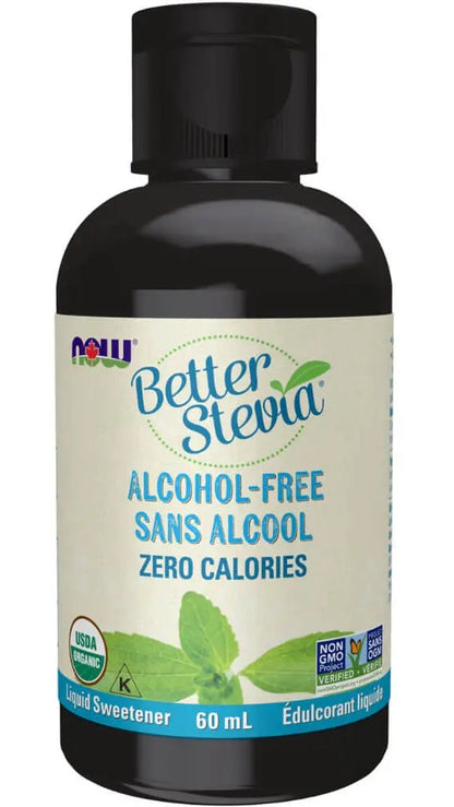 NOW BetterStevia® Liquid Drops - Glycerite (Alcohol-free)
