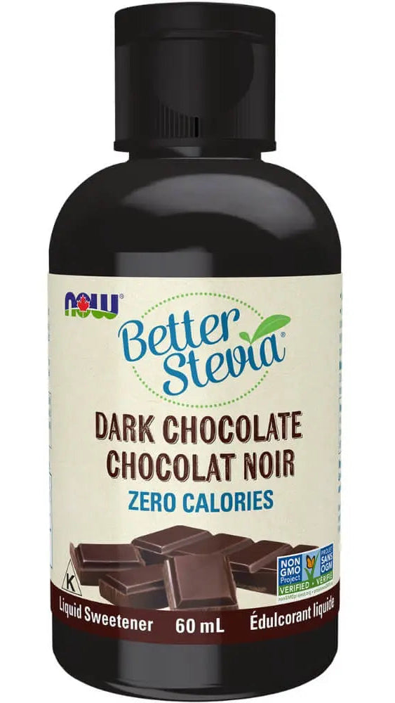 NOW BetterStevia® Liquid Drops - Dark Chocolate