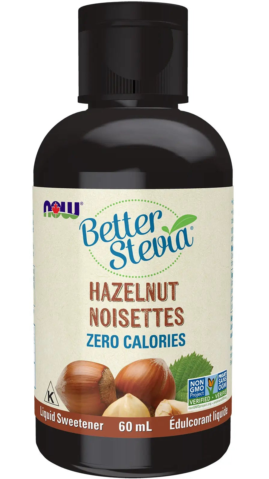 NOW BetterStevia® Liquid Drops - Hazelnut