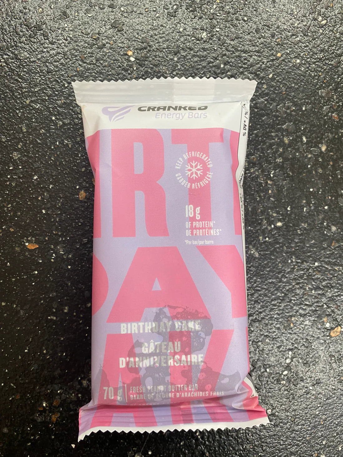 Energy Bar, Birthday Cake, Limited Edition *REFRIGERATED*