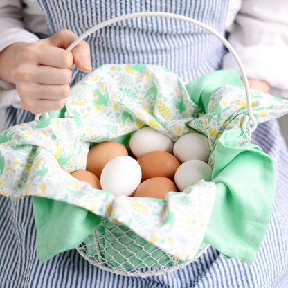 Dishtowel Set Floursack Meadowlark, 3-pk