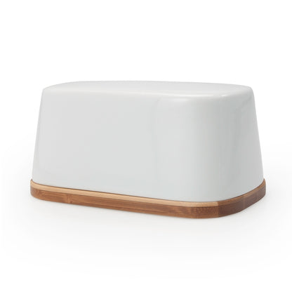 Butter Dish with Bamboo Base, Cordon Bleu