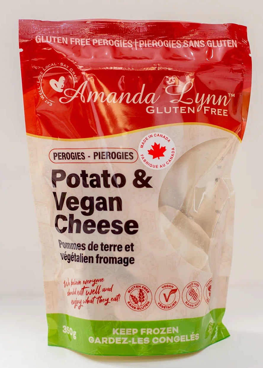 Gluten Free Perogies, Potato & Vegan Cheese *FROZEN*