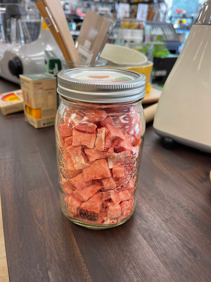 Watermelon Chunks, Freeze-Dried