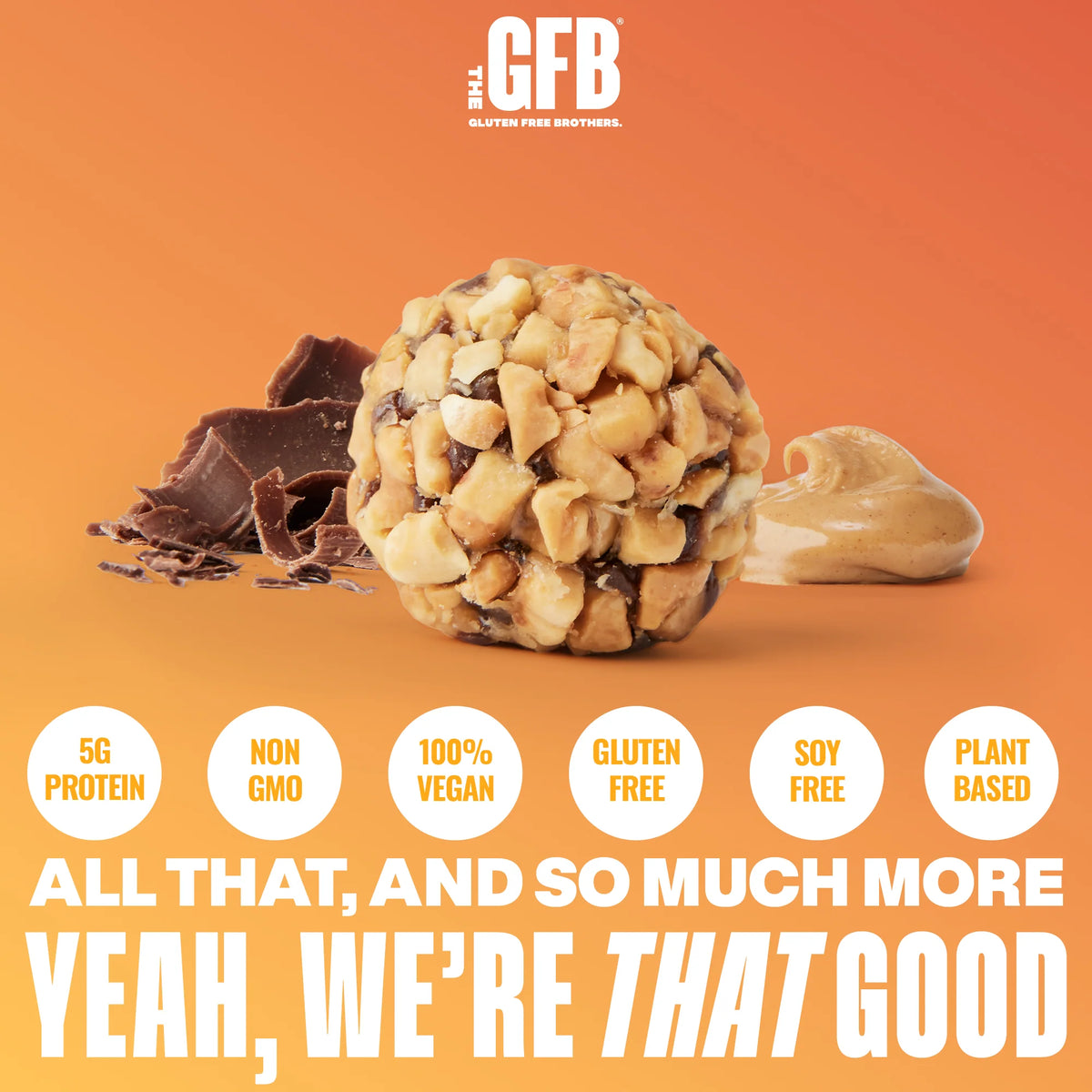 GFB Dark Chocolate Peanut Butter Bites (GF) (V)