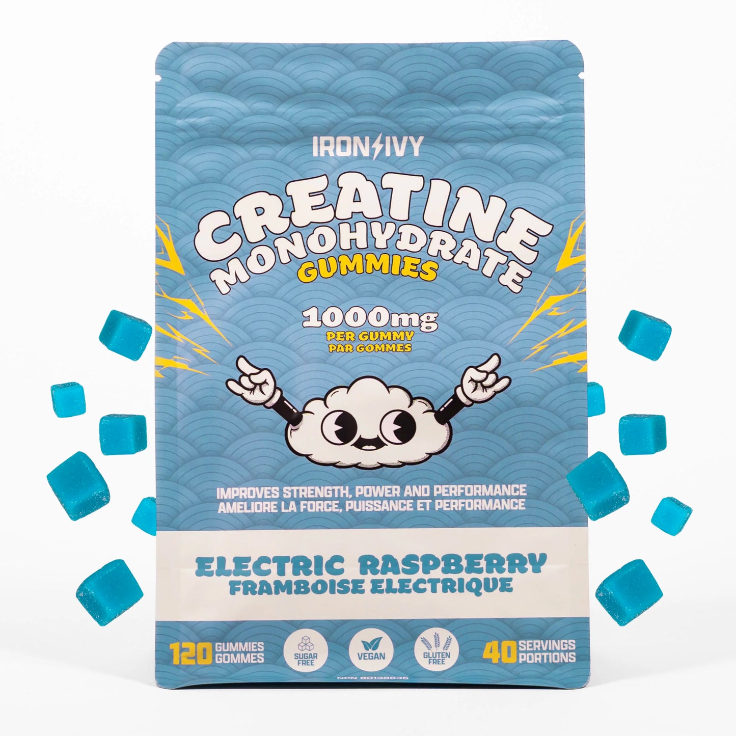 Iron & Ivy Creatine 120 Gummies