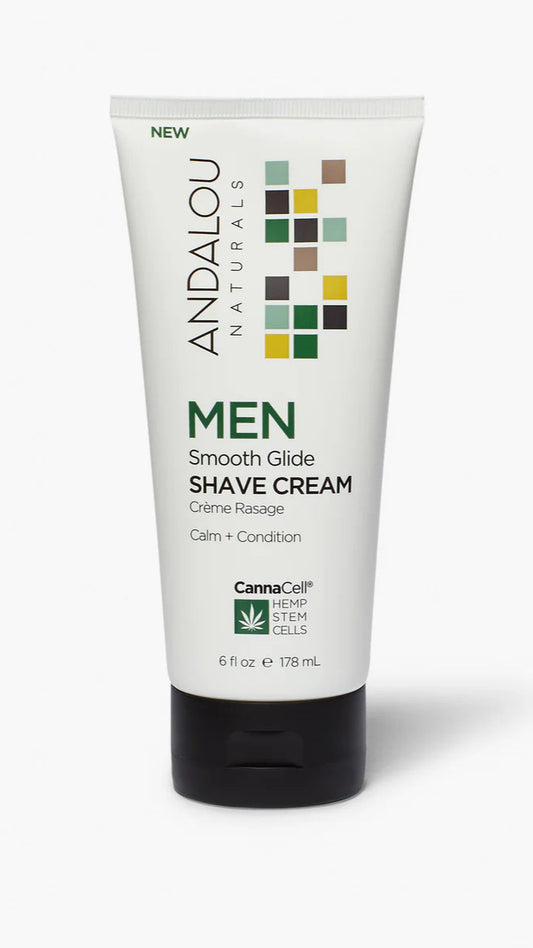 Andalou MEN Smooth Glide Shave Cream