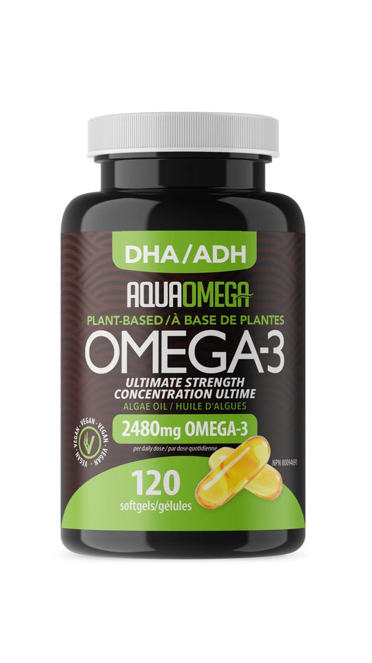 AquaOmega High DHA Plant-Based Omega-3