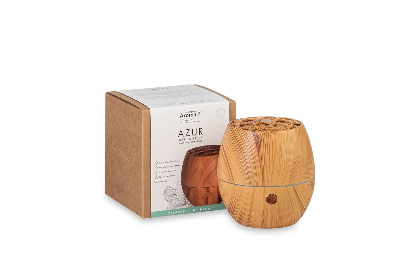 Ultrasonic Aromatherapy Diffuser AZUR