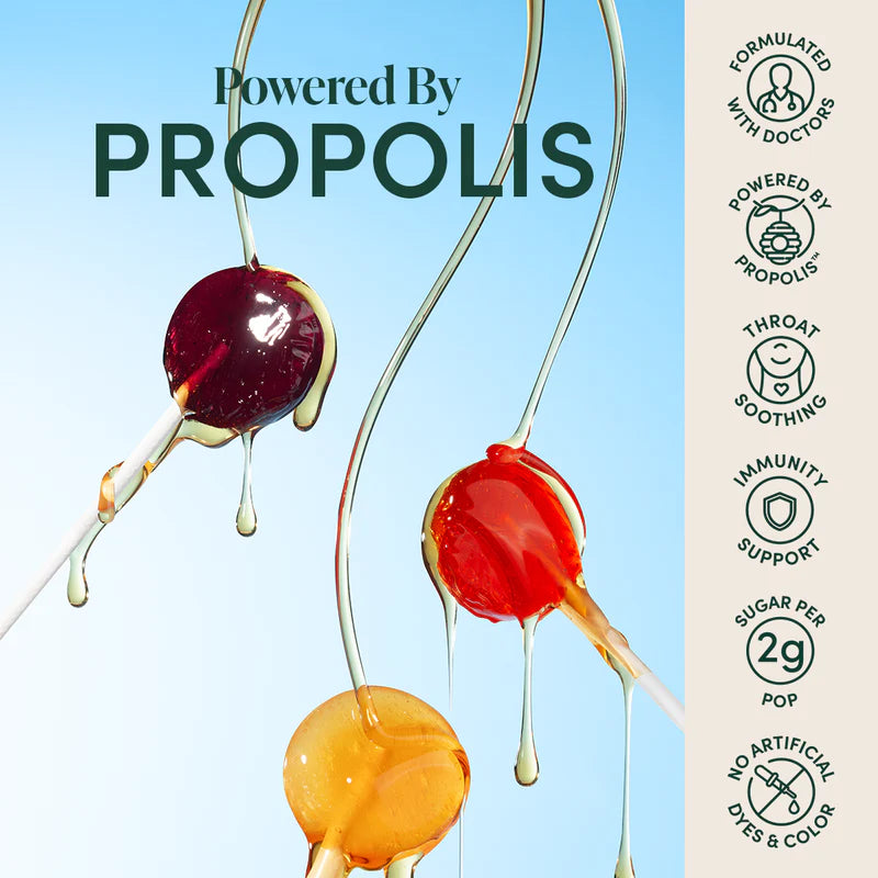 Propolis Throat Soothing Lollipops