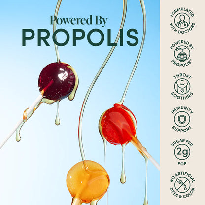 Propolis Throat Soothing Lollipops